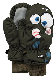 Want Barts Kids Nylon Mitts 3D Army