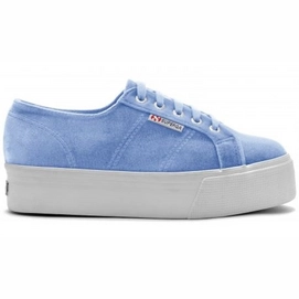 Sneakers Superga Women 2790 VELVETCHENILLEW Blue Sky-Shoe size 39