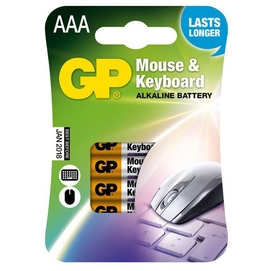 Batterij GP Batteries LR03 / AAA AMK 1,5V 4 stuks