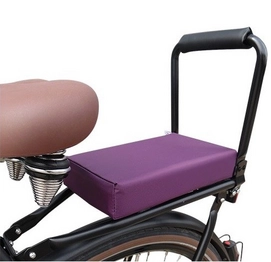 Bagagedragerkussen Flo En Zo Fietskussen Aubergine