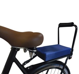 Bagagedragerkussen Flo En Zo Fietskussen Donker Blauw