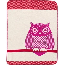 Babydeken Ibena Uil Roze