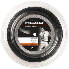 Tennissnaar HEAD Sonic Pro Reel 16 Black 1.30mm/200m