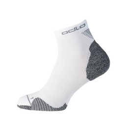 Socks Odlo Unisex Quarter Ceramicool White