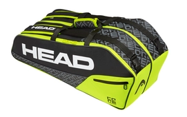 Sac de Tennis HEAD Core 6R Combi Black Neon Yellow