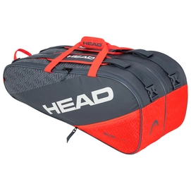 Tennistasche HEAD Elite 9R Supercombi Grey Orange