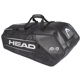 Tennistasche HEAD MxG 12R Monstercombi Schwarz Silber
