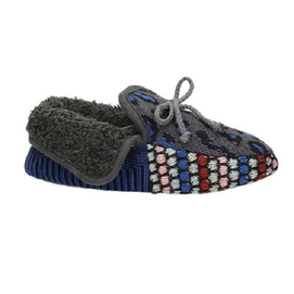 Damen Hausschuhe Ruby Brown Patchwork Berlin