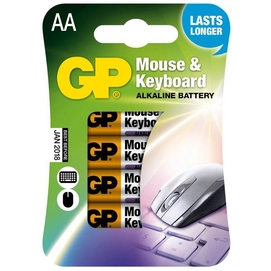 Batterij GP Batteries LR6 / AA AMK 1,5V 4 stuks