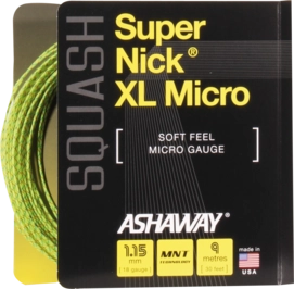 Squashsnaar Ashaway SuperNick XL Micro   (1,15mm/9m)