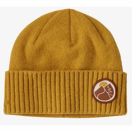 Mütze Patagonia Brodeo Beanie Slow Going Patch Cabin Gold