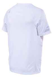 Tennisshirt Babolat Men Performance Crew Neck Tee White Silver