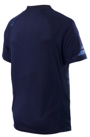 Polo Babolat Men Performance Polo Black Parisian Blue