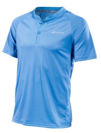 Polo Babolat Hommes Performance Polo Parisian Blue Silver