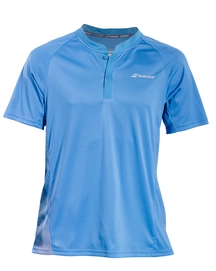Polo Babolat Men Performance Polo Parisian Blue Silver