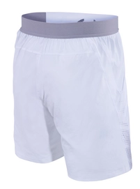 Tennisbroek Babolat Men Performance Short 7'' White Silver