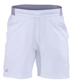 Tennisbroek Babolat Men Performance Short 7'' White Silver