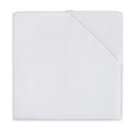 Drap-Housse Jollein Molton Basics Blanc-60 x 120 cm