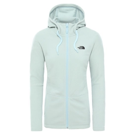 Vest The North Face Women Mezzaluna Full Zip Hoodie Angel Falls Blue Stripe