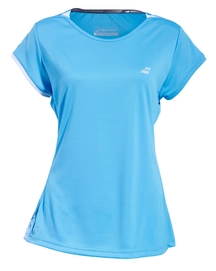 Tennisshirt Babolat Women Performance Cap Sleeve Top Horizon Blue