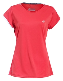 Tennisshirt Babolat Women Performance Cap Sleeve Top Hibiscus