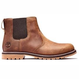 Boots Timberland Men Larchmont II Chelsea Saddle Brown-Shoe size 42