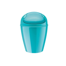 Prullenbak Koziol Del XXS 0,9L Solid Turquoise