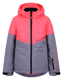 Skijacke Icepeak Girls Heta Grey Kinder