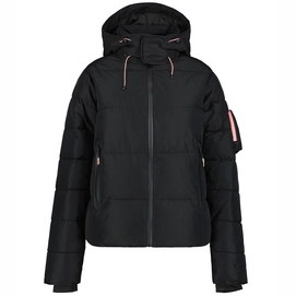 Jas Icepeak Women Eastport Puffer Jacket Black-Maat 40