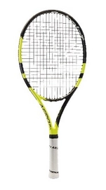 Tennisschläger Babolat Aero Junior 25 Schwarz Gelb (Besaitet)