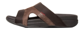 FitFlop Freeway III Textile Men Chocolate