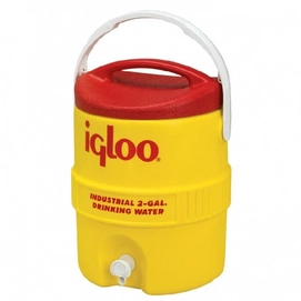 Glacière Igloo 2 Gallon 400Series Yellow Red White