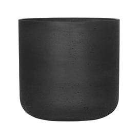 Bloempot Pottery Pots Rough Charlie XXL Black Washed 44 x 43 cm