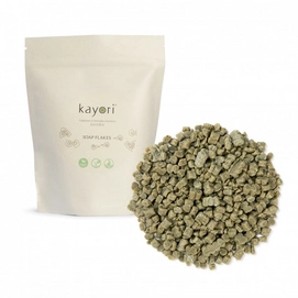 Seife Kayori Oribe Flakes Grün 250 g