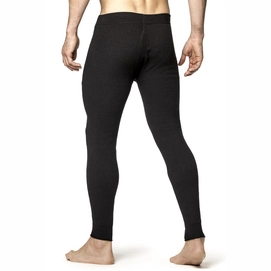 Ondergoed Woolpower Long Johns with Fly 400 Black