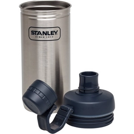 Waterfles Stanley Adventure Steel Water Bottle Navy Accent 0.621L