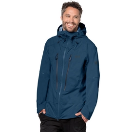 Jas Jack Wolfskin Men Exolight Mountain Poseidon Blue