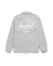 Jas Herschel Supply Co. Men's Voyage Coach Light Grey Crosshatch/White Classic Logo