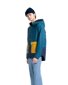 Jas Herschel Supply Co. Men's Rainwear Parka Deep Teal/Peacoat