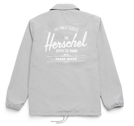 Jas Herschel Supply Co. Women's Voyage Coach Light Grey Crosshatch/White Classic Logo