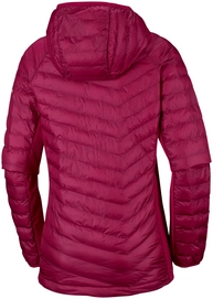 Jas Columbia Women Powder Lite Light Hooded Pomegranate