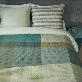 Dekbedovertrek Beddinghouse Raffia Green Satijn