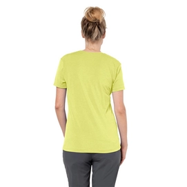T-Shirt Jack Wolfskin Women Crosstrail Lemon