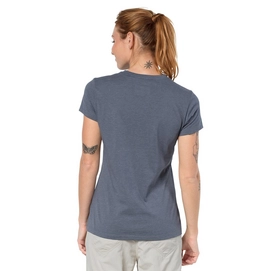 T-Shirt Jack Wolfskin Women Brand Pebble Grey