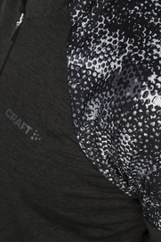 T-Shirt Craft Pulse Jersey Women Black P Net Black