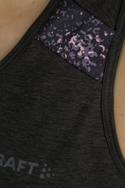 Tanktop Craft Pulse Singlet Women Black P Net Black