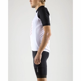 Fietsshirt Craft Men Velo Jersey 2.0 White Black