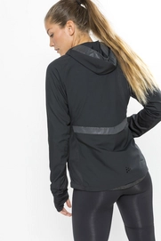 Jas Craft Women Urban Run Hood Black Silver