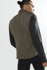 Bodywarmer Craft Men Urban Run Dk Olive Black