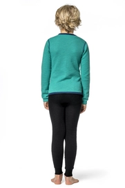 Ondershirt Woolpower Kids Crewneck 200 Light Green